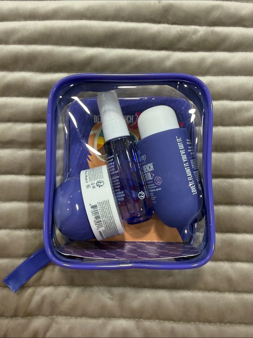 Sol de Janeiro Purple Travel Bath & Body Set